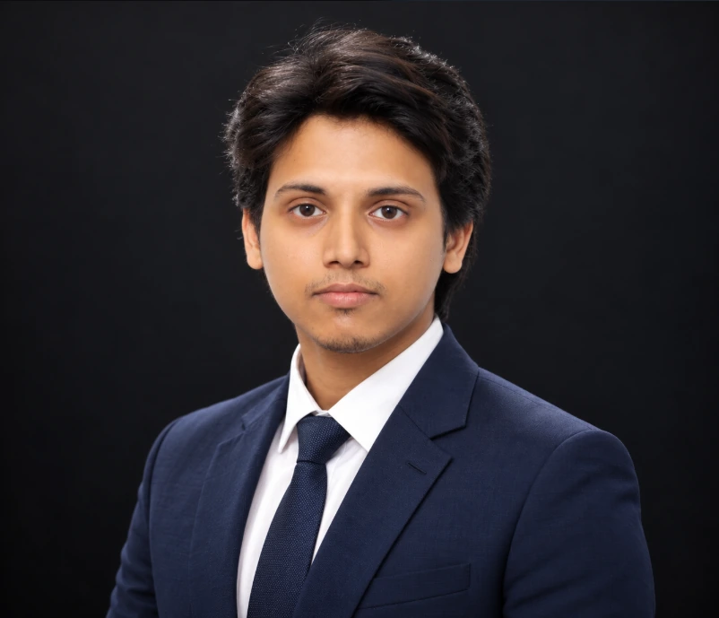 Portrait of Smruti Ranjan Mohanta.