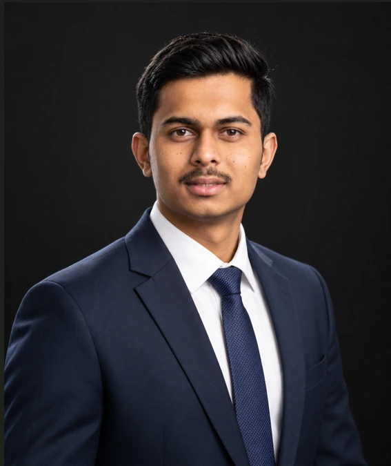 Portrait of Saurabh Belote.